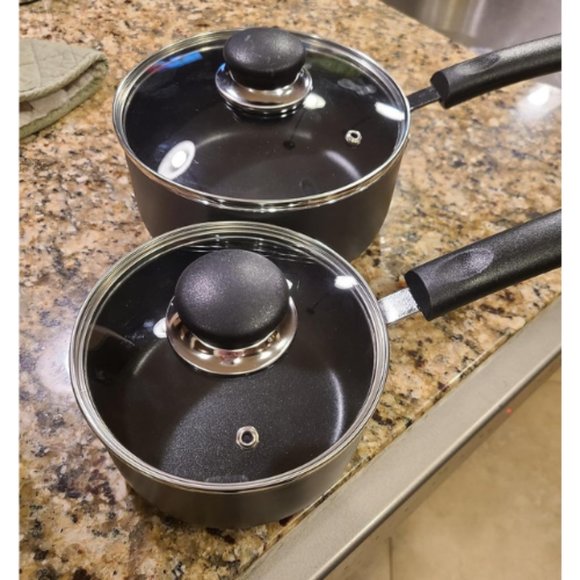 Nonstick1 and 2 Quart Multipurpose Pots Set with Lid Use for Kitchen - Picture 2 of 5